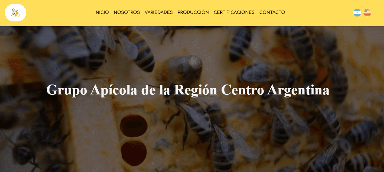 Pagina Web Apicola