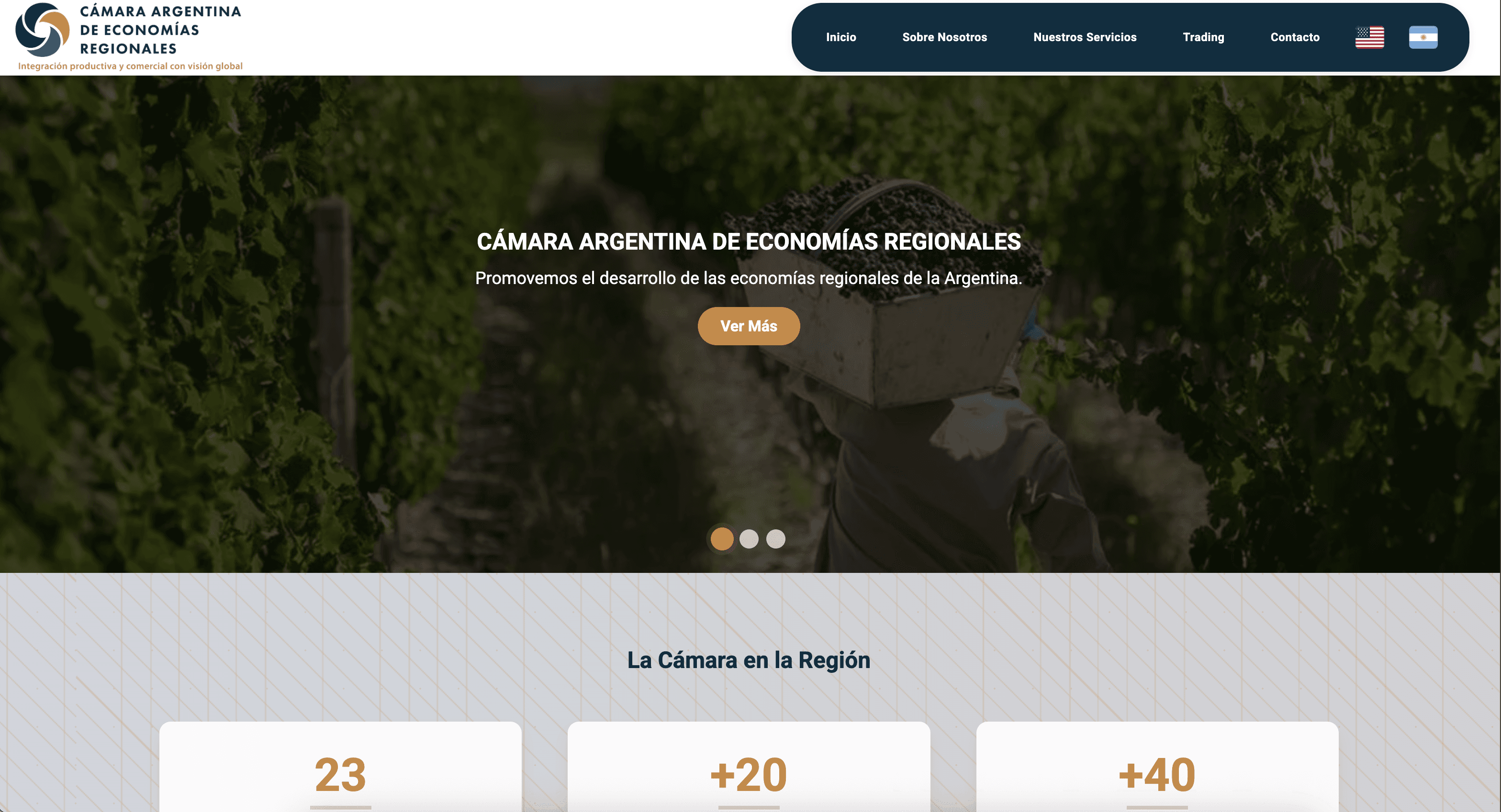 Pagina Camara de Economia Regional