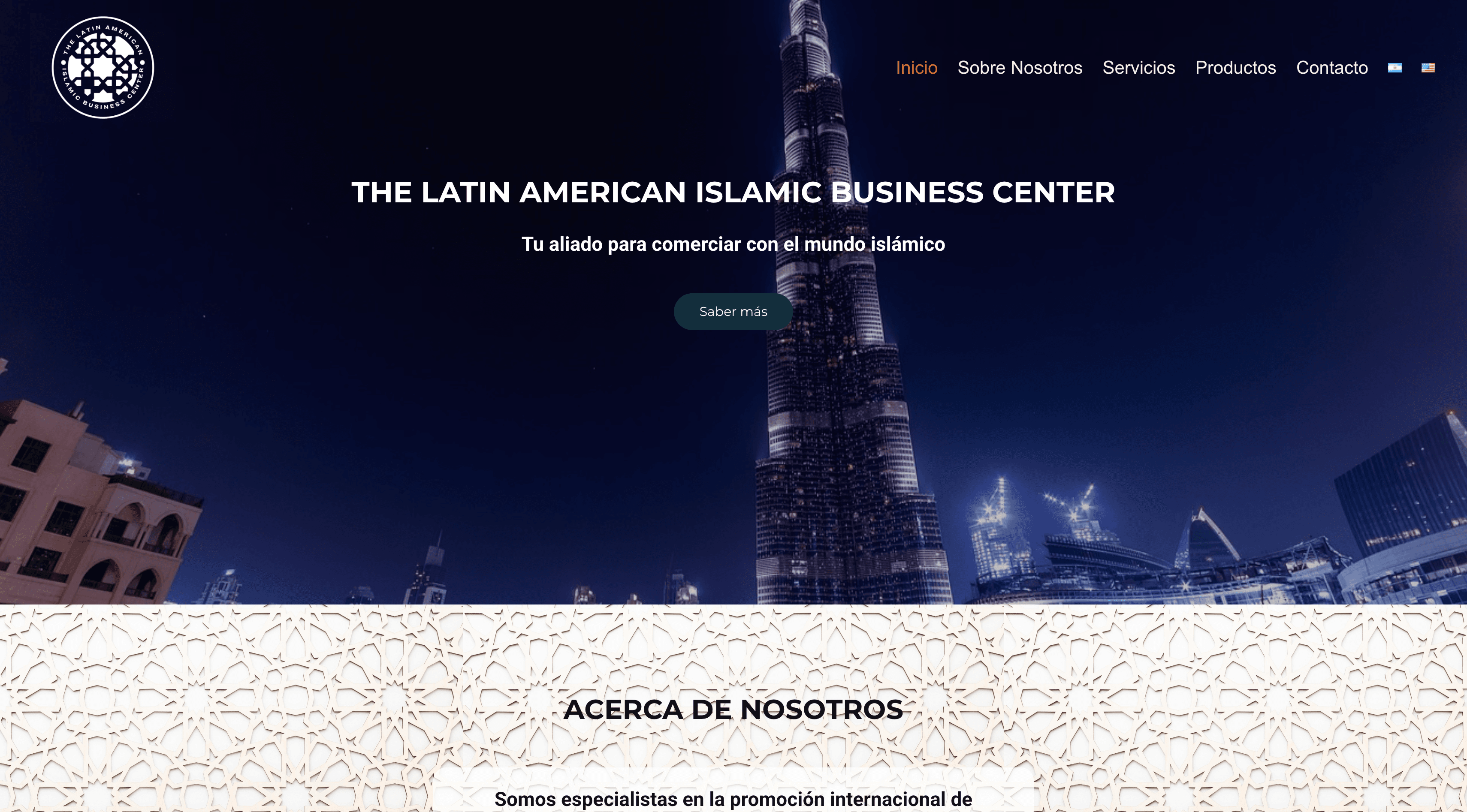 Sitio Web Latin Islamic Business Center